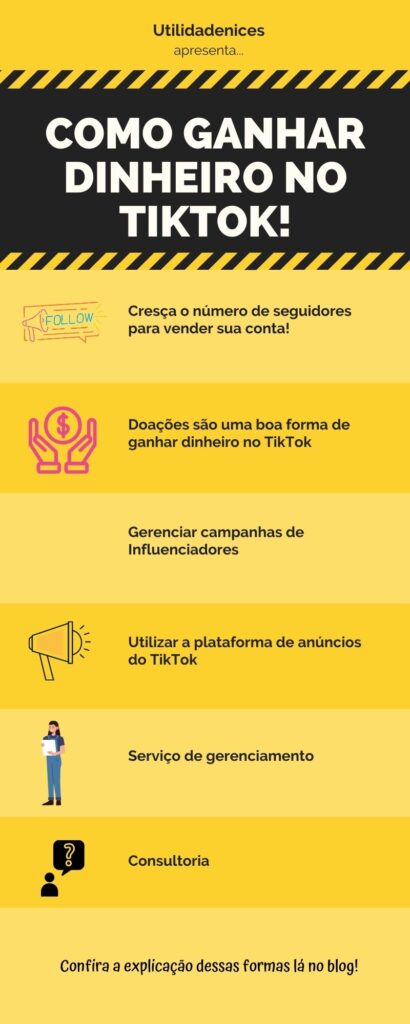 ganhar dinheiro no tiktok