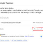 Backup Google Fotos usando HD Externo
