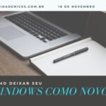 Deixar seu Windows como novo sem formatar? #3 comandos!