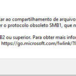 O sistema requer erro SMB2″ no Windows 10: Como resolver?